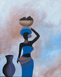 MIRCRE8S 'MELANIN SILHOUETTE" (11in x 14in)