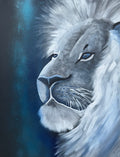 MIRCRE8S "WHITE LION CONTRAST (18in x 24in)