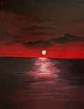 MIRCRE8S "CRIMSON WATERS" (9in x 12in)