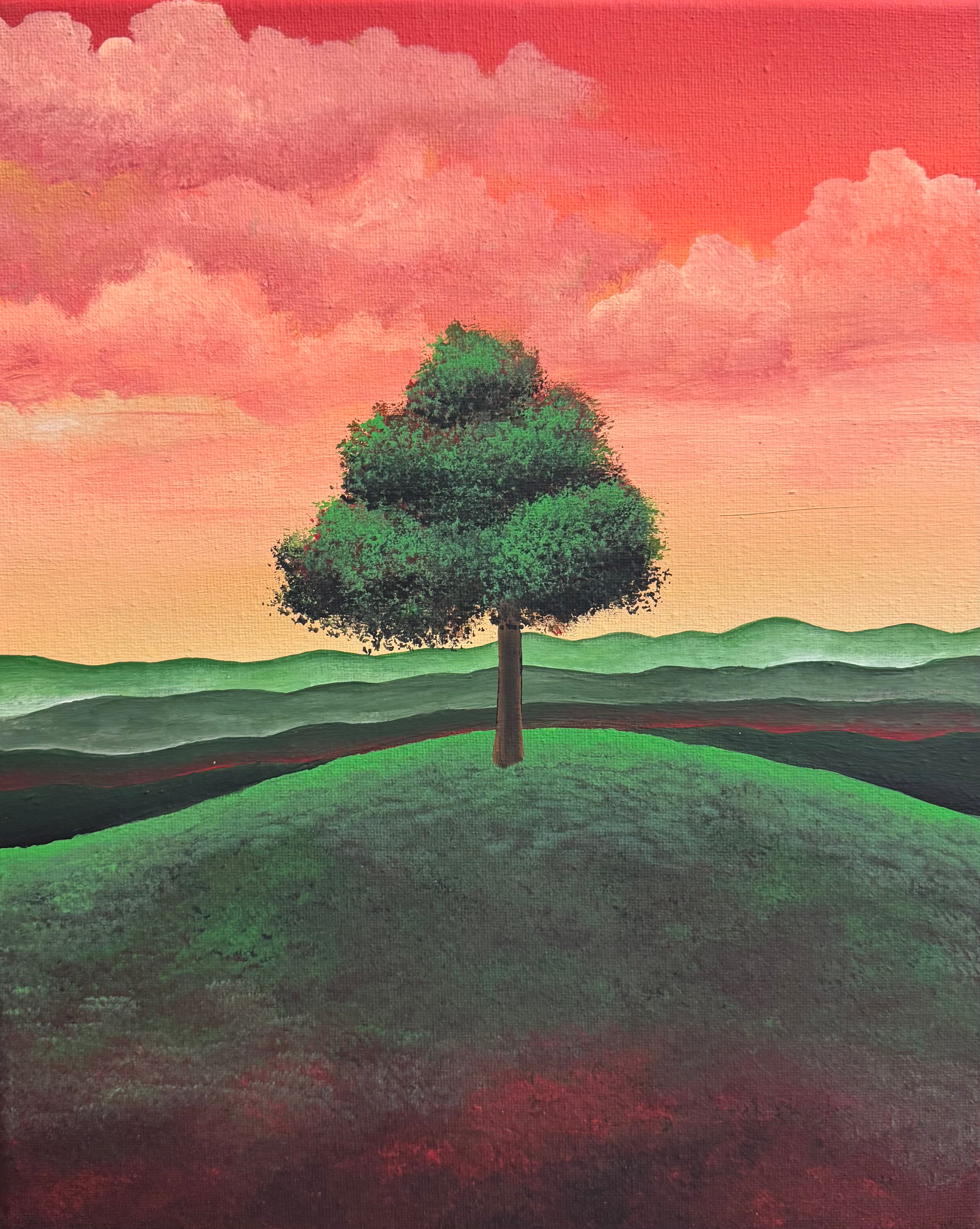 MIRCRE8S "A TREE THAT SET SUNS" (11in x 14in)