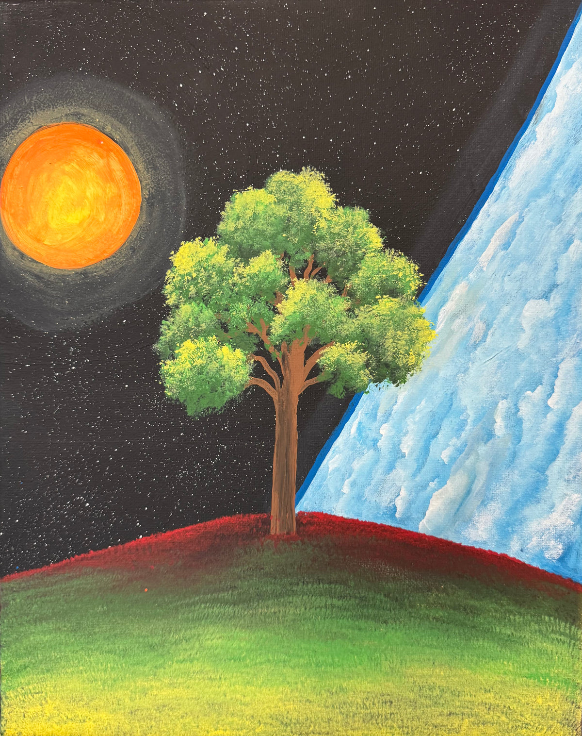 MIRCRE8S 1 of 1 " Oneness is Life" Life In Trees (11in x 14in)